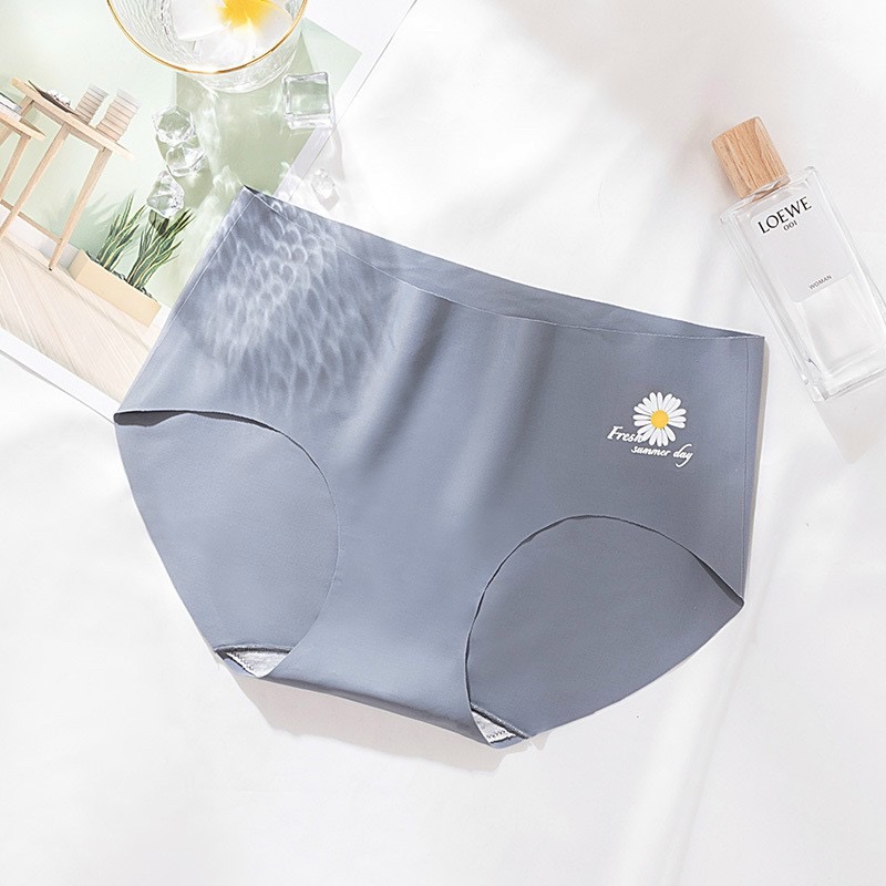 SET 5 Quần Lót Nữ su đúc thun lạnh, không đường may hoa cúc