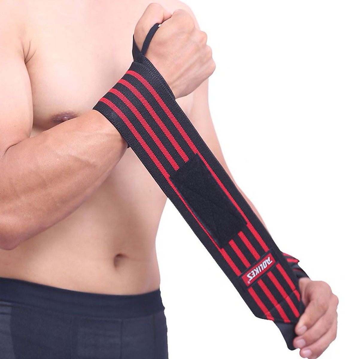 Băng Quấn Bảo Vệ Cổ Tay GYM Wrist Cao Cấp 60x8cm