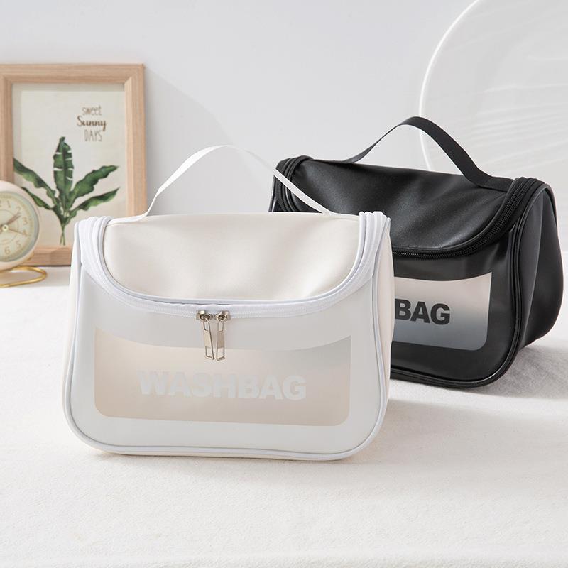 Túi Đựng Mỹ Phẩm, Đồ Trang Điểm Du Lịch Washbag Chống Nước Có Quai Xách Tiện Lợi