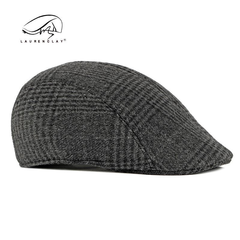 Mũ beret nam đẹp vải len CQ1057