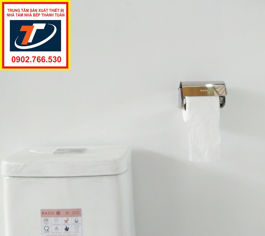 Hộp đựng giấy vệ sinh Inox 304, TT-019