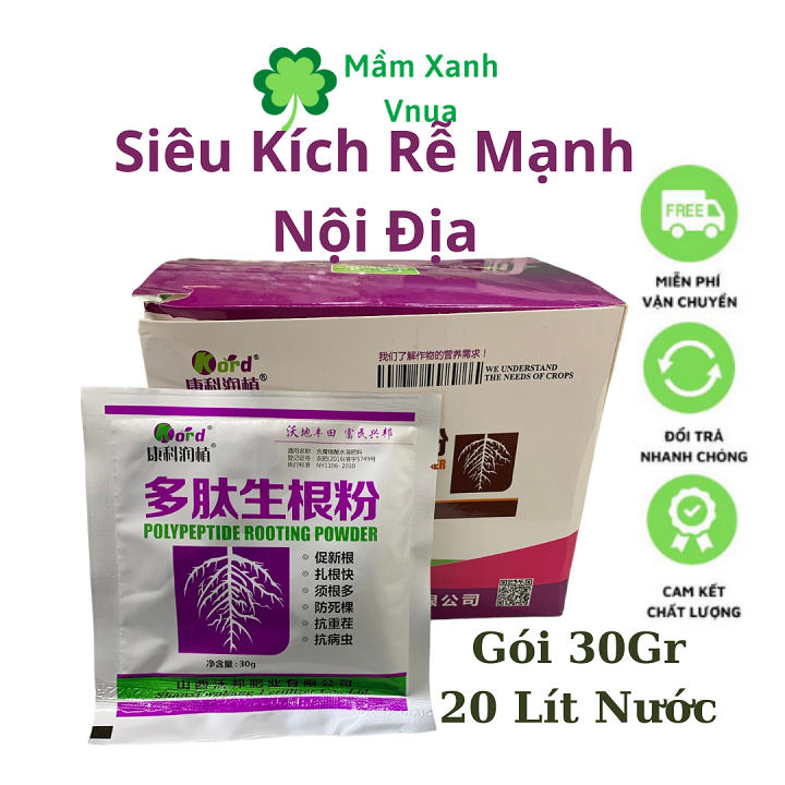 Siêu Kích Rễ Nội Địa Trung - Polypeptide Rooting Powde - Gói 30Gr