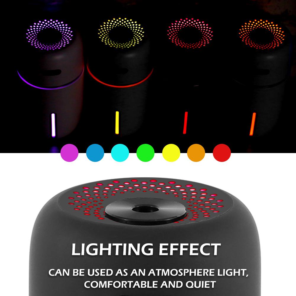 Máy Tạo Độ Ẩm Phun Sương 200ML USB Có Đèn LED Máy Tạo Độ Ẩm Phun Sương Tinh Máy Khuếch Tán Tinh Dầu Phun Sương Tạo Cho Tự Động nhà Văn Phòng