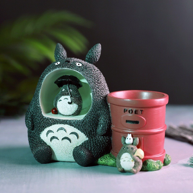 Ống Cắm Bút Có Đèn Hình Totoro Và Những Người Bạn - Art House