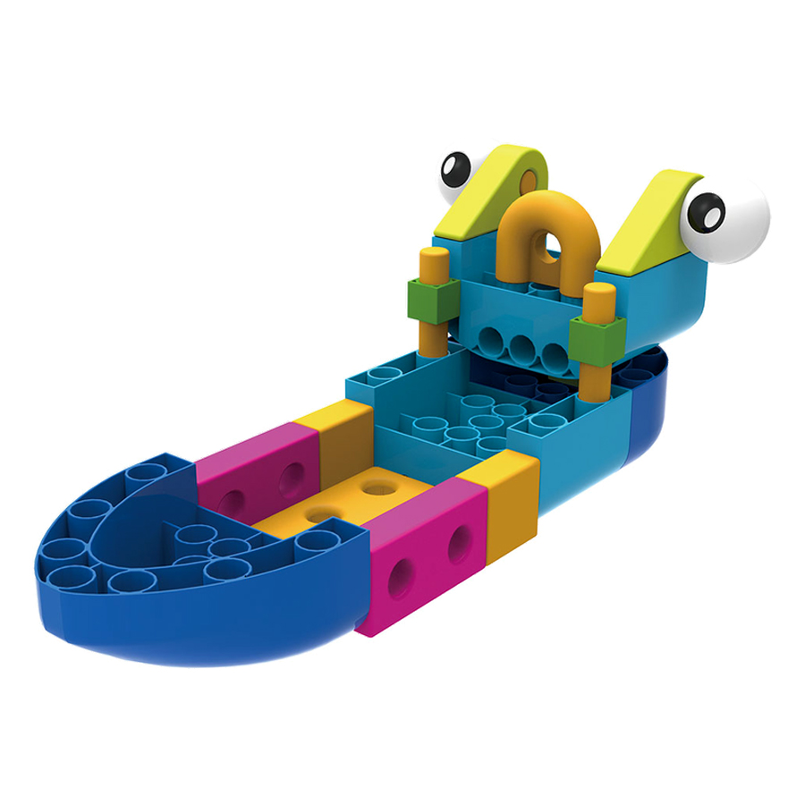 Mô Hình Tàu Thuyền Gigo Toys - Vua Chiến Hạm - Kids First Boat Engineer 7269 (52 Mảnh Ghép)