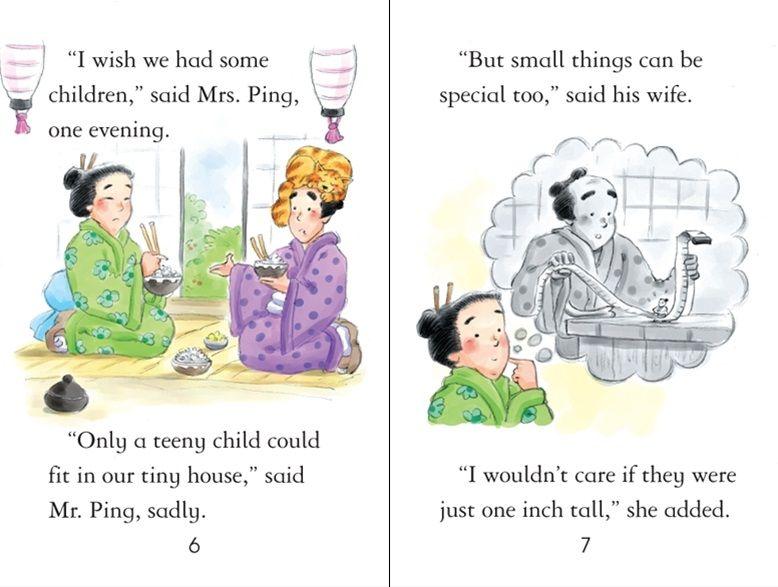 Sách - Usborne First Reading Level 4 - The Inch Prince by Unknown