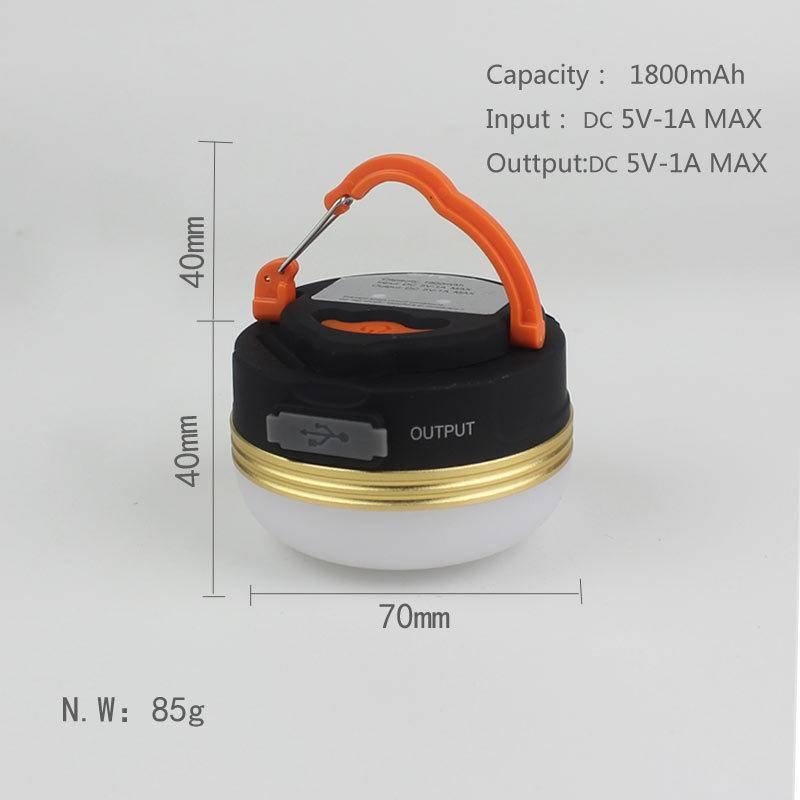 Đèn LED Mini Sạc USB Dùng Khi Đi Cắm Trại