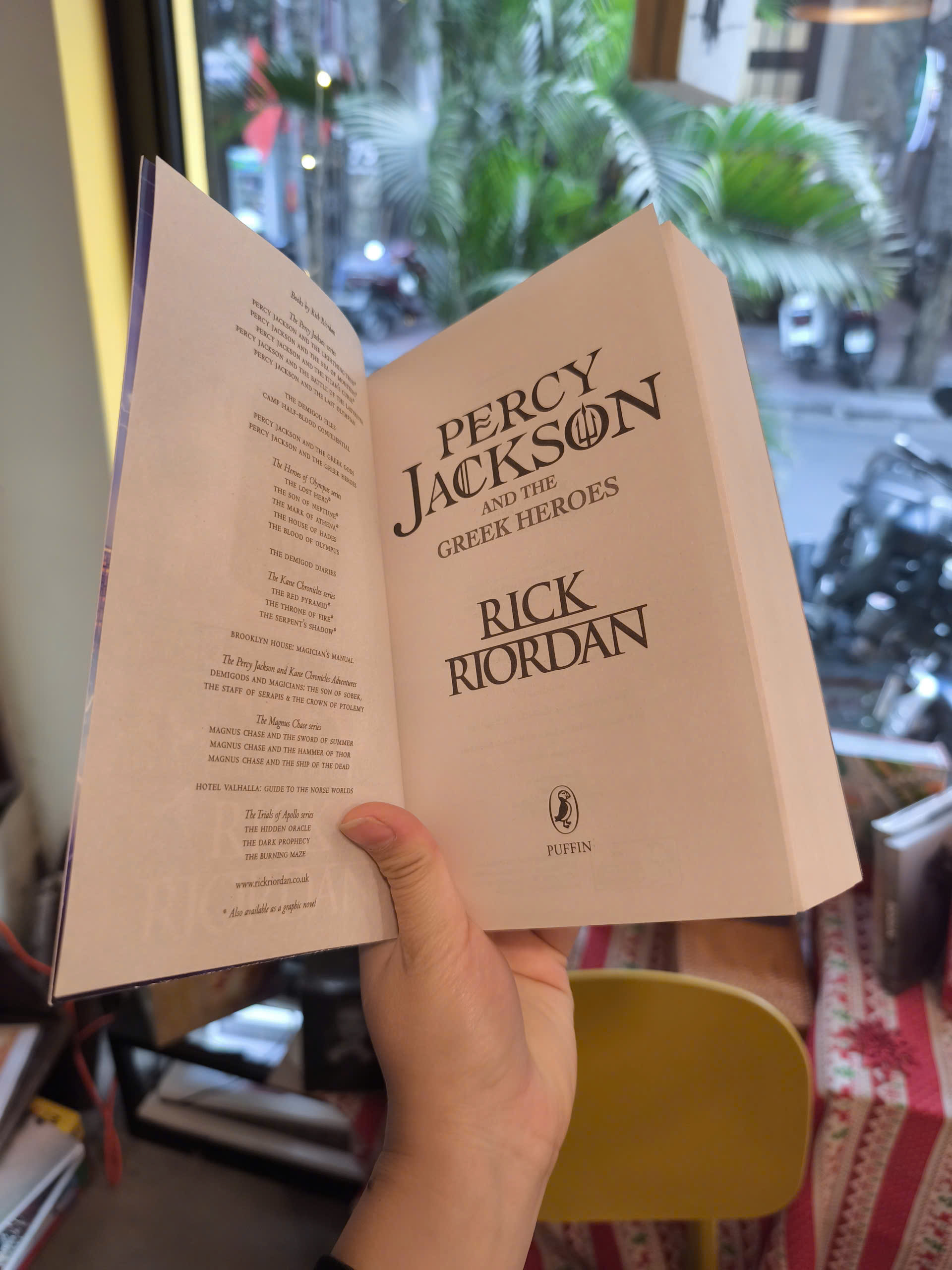 Sách - Percy Jackson and the Greek Heroes by Rick Riordan | Fantasy| Mythology| Young Adult