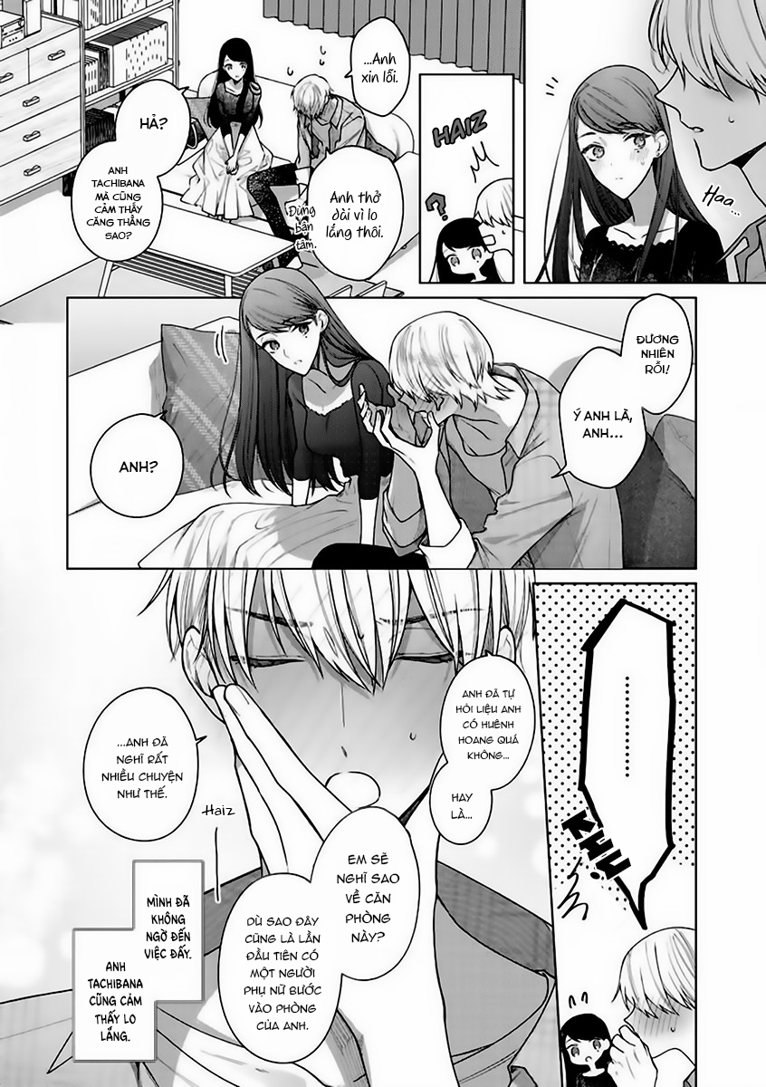 ôm em đi tachibana-kun! người tình đầu tiên của tôi lại là tên đồng nghiệp đẹp mã đó ư? chapter 2.1 13
