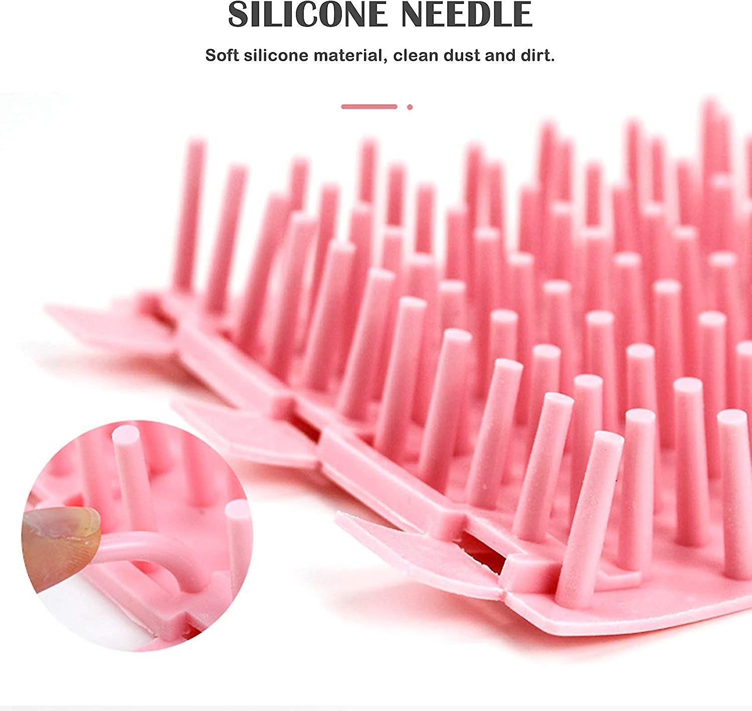 Chó làm sạch chân, bàn chải làm sạch có thể tháo rời để massage cho mèo và chân chó với đầu bàn chải mềm để làm sạch