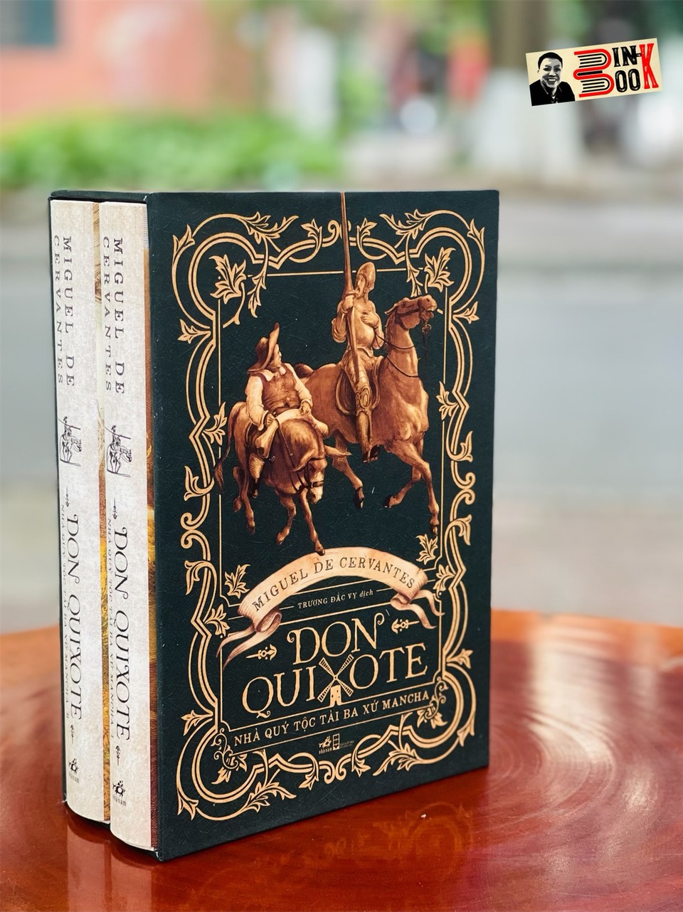 [boxset 2 tập bìa cứng] – DON QUIXOTE – nhà quý tộc tài ba xứ Mancha - ấn bản in 300 hộp – tranh minh họa Gustave Doré – Nhã Nam