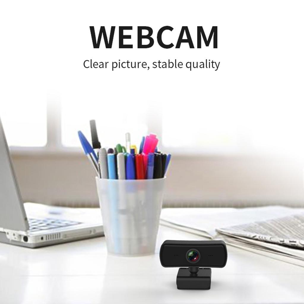 Set of 2 Digital 1440P HD Webcam Autofocus 4K USB Web Camera Built-in Mic