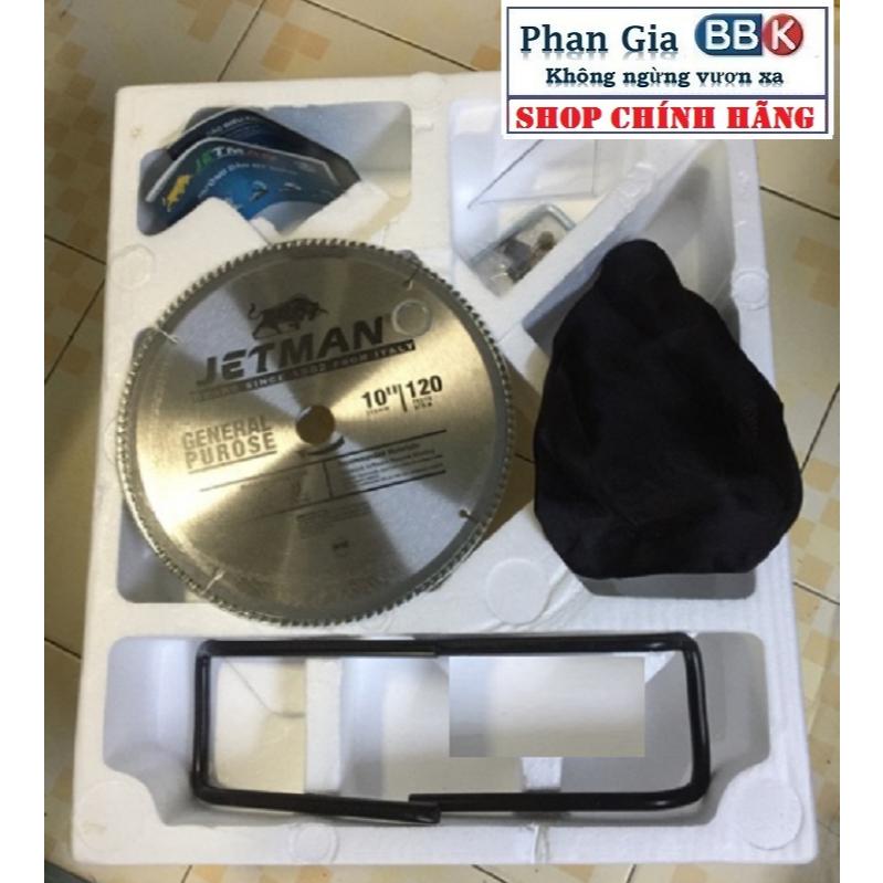 Máy cắt nhôm trực tiếp JETMAN 255mm chính hãƞg - Bảo hành 1 năm