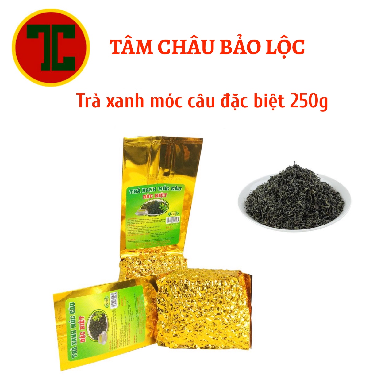 Trà Xanh Móc Câu đặc biệt Tâm Châu 250G