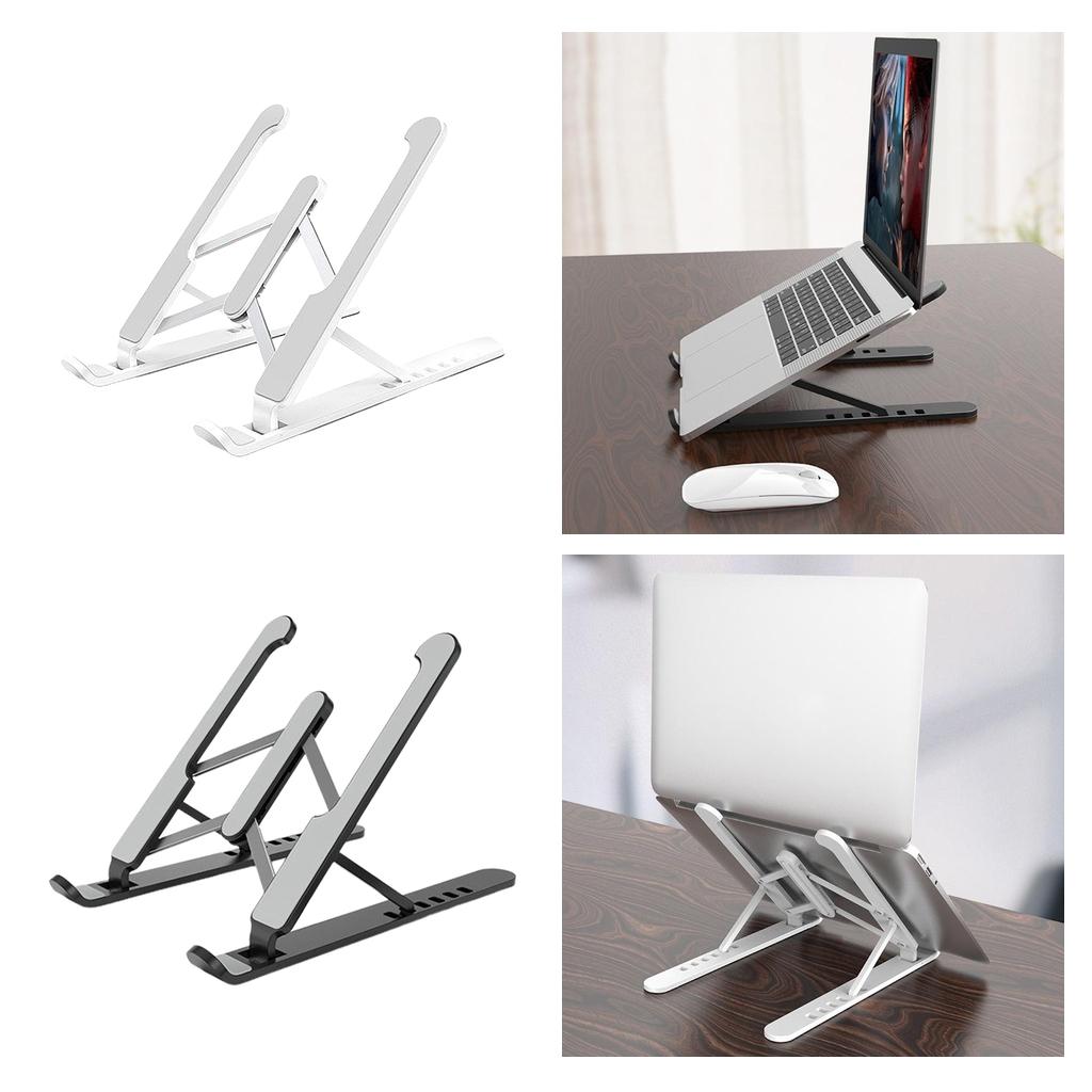 Giá đỡ laptop, màn hình thông minh bằng nhôm có thể tùy chỉnh gấp gọn dùng cho màn hình từ 10-15.6"
