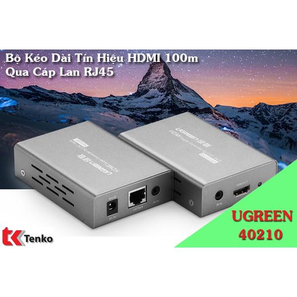 Bộ Kéo Dài Tín Hiệu HDMI 100m Ugreen UG-40210 - Hàng chính hãng