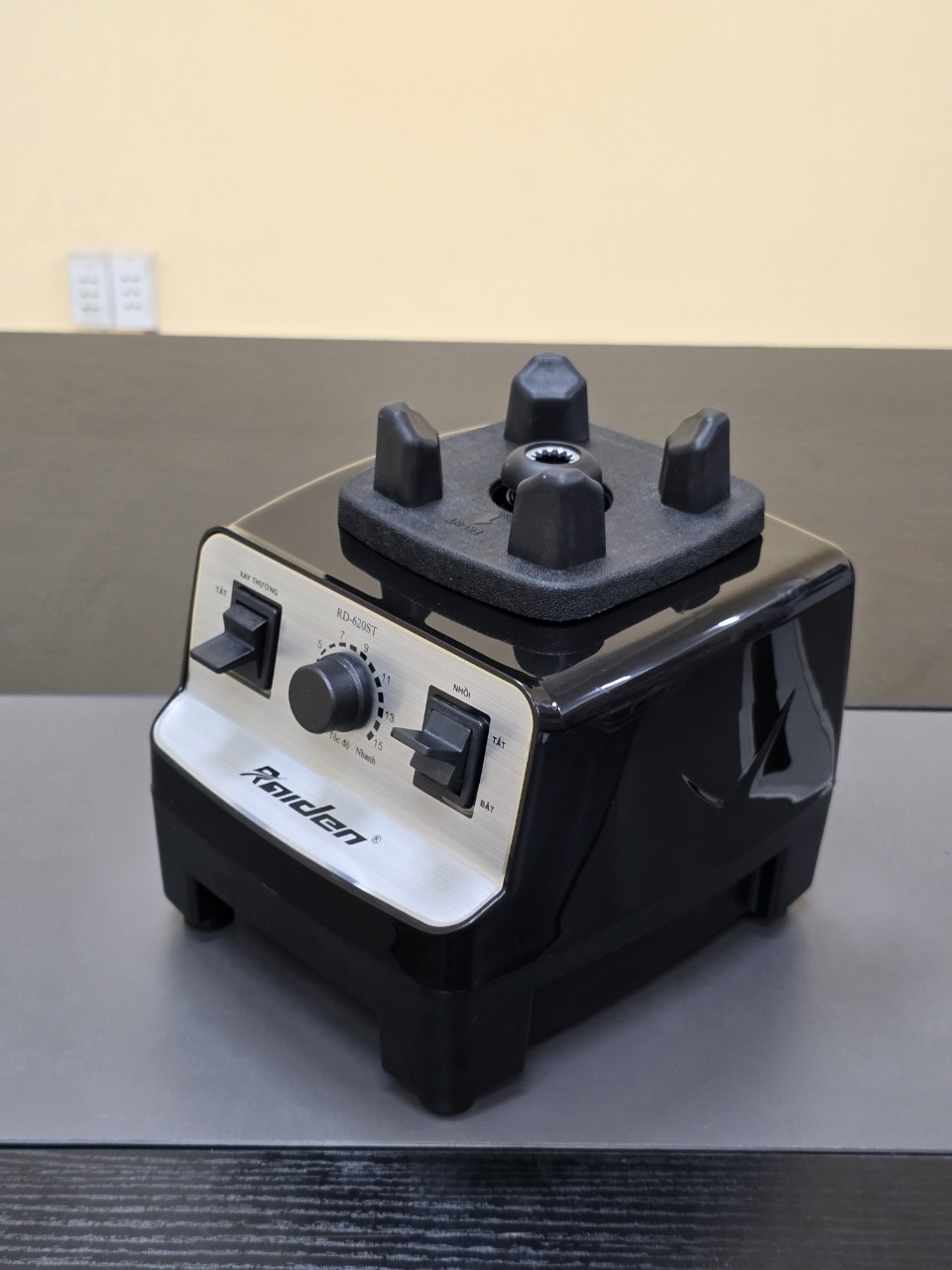 Máy xay sinh tố công suất lớn dùng gia đình Raiden 2 cối nhựa, xay rau má, đậu đỗ, xay sinh tố gia đình...-hàng chính hãng