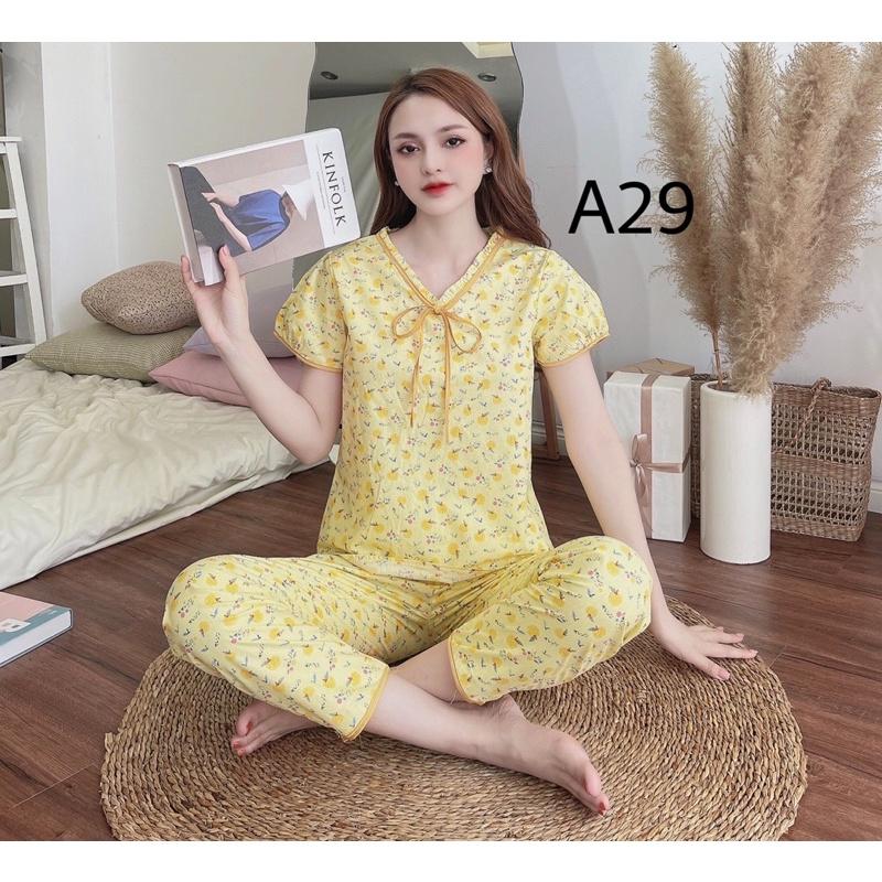 Đồ bộ mặc nhà cao cấp, chất kate hàn