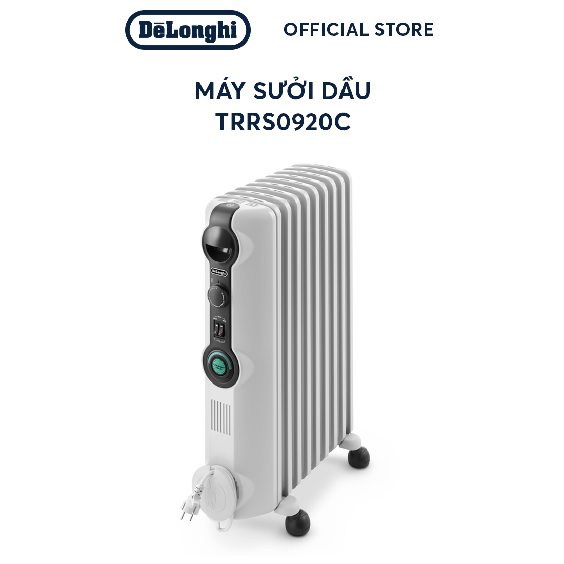 [Hàng chính hãng] Máy sưởi dầu DeLonghi Radia S TRRS0920C
