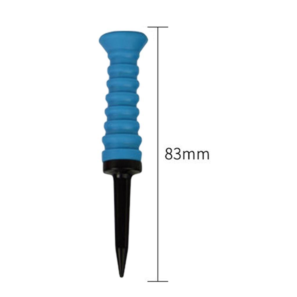 3x Elastic Golf Tees Durable Practice Tool Low Resistance 83mm Golf Tees Golf Accessories
