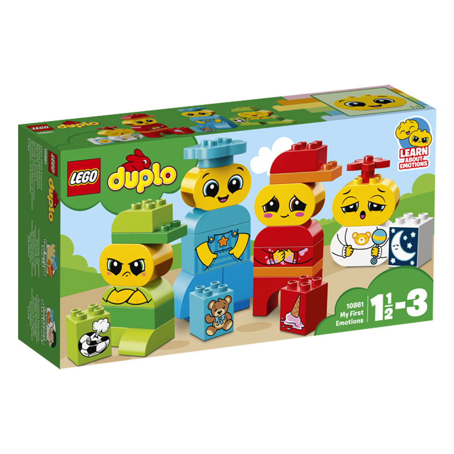 Bộ Lắp Ráp Bộ Cảm Xúc Đầu Tiên Của Bé LEGO DUPLO 10861