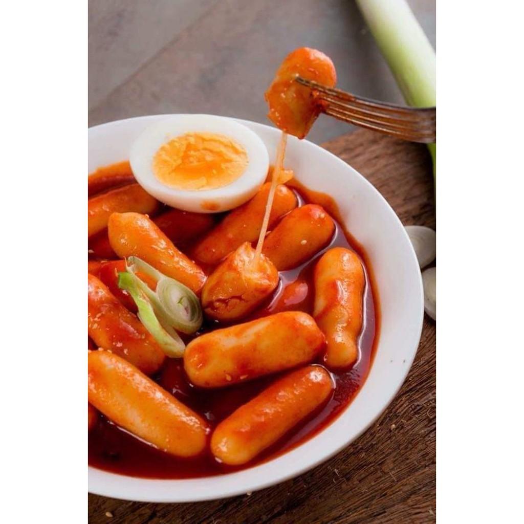 BÁNH GẠO PHÔ MAI TOKBOKKI HÀN QUỐC 500Gram