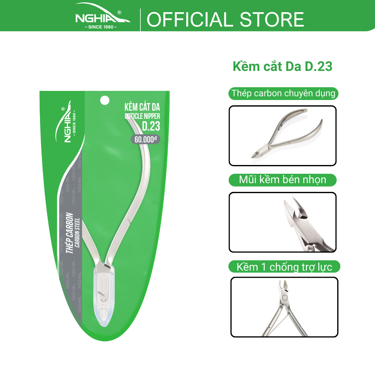 Kềm Cắt Da Thép Chuyên Dụng Kềm Nghĩa D-23