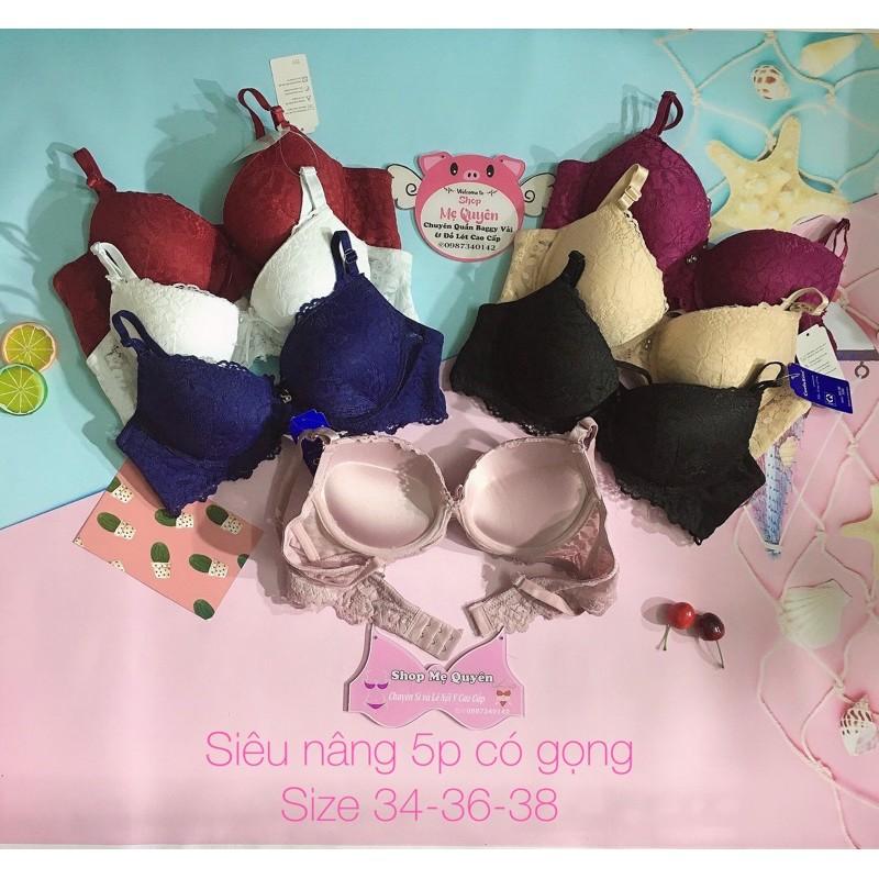 [SIÊU NÂNG 5P ÁO LÓT CÓ GỌNG SIÊU NÂNG ĐẨY