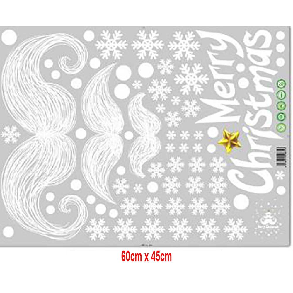 DECAL TRANG TRÍ NOEL 2 MẶT 2021 SỐ 21