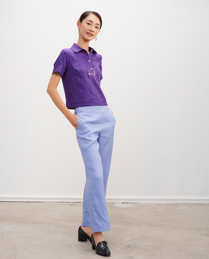 Quần Lưng Liền Linen Thanh Lâm PAN058 thời trang thiết kế Hity