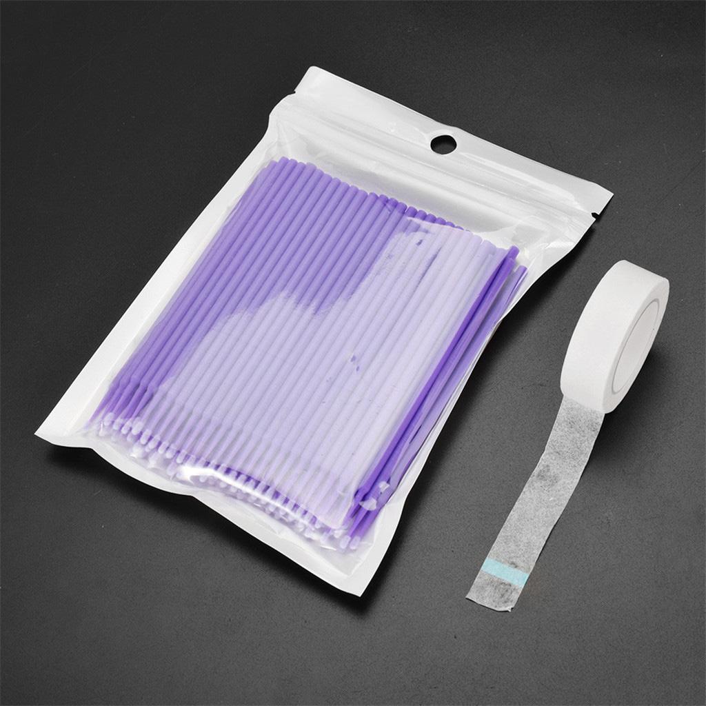 100 x Disposable Make up Kits Eyelash Brush Eyelash Brush Wands Applicator