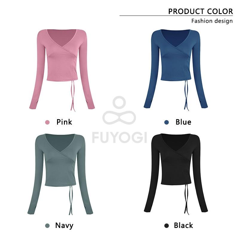 Áo Tay Dài Cổ Chữ V Thời Trang Quyến Rũ Cho Nữ