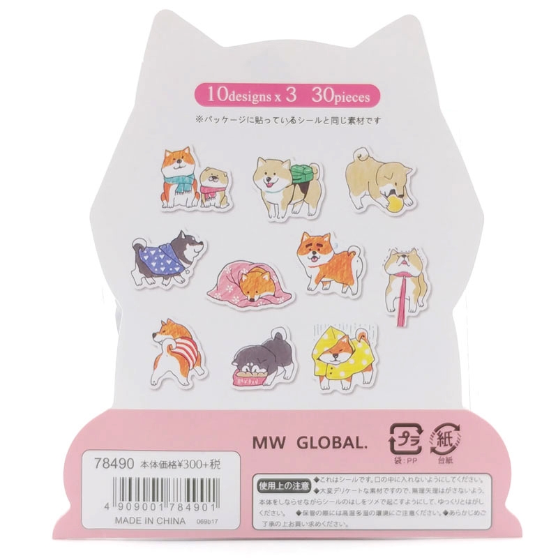 Sticker Sumikko Gurashi - Mẫu 11 - Shibanban (30 Chi Tiết)