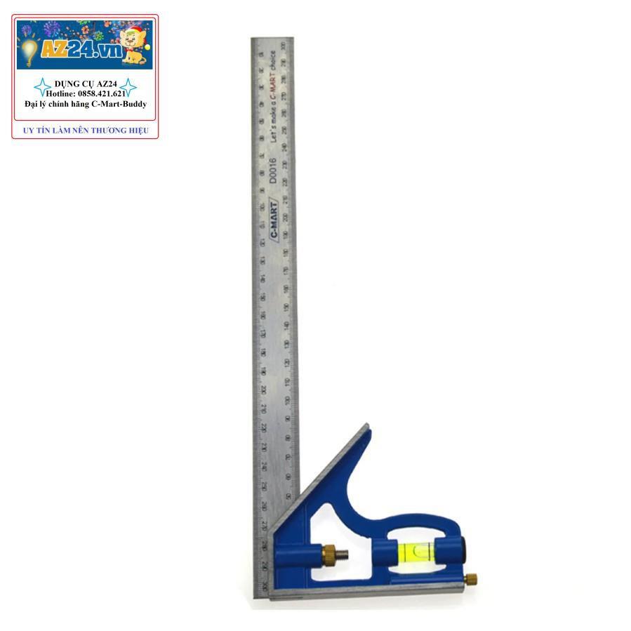 Thước đo góc tổng hợp 300mm/12″ D0016-12 C-MART RẺ NHẤT THỊ TRƯỜNG