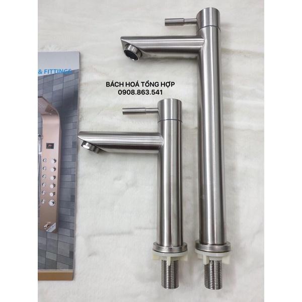 Vòi lavavo Inox 304 20cm,30cm Loại I