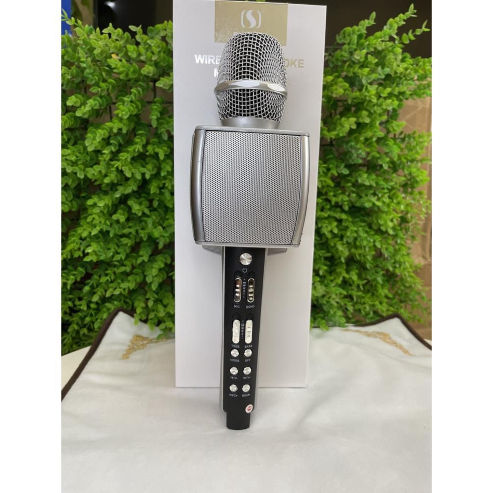 Micro Bluetooth Hát Karaoke YS-92, Âm Thanh Cực Hay, Mic Live Stream Không Dây, Hỗ Trợ Thu Am Và Ghi Âm.