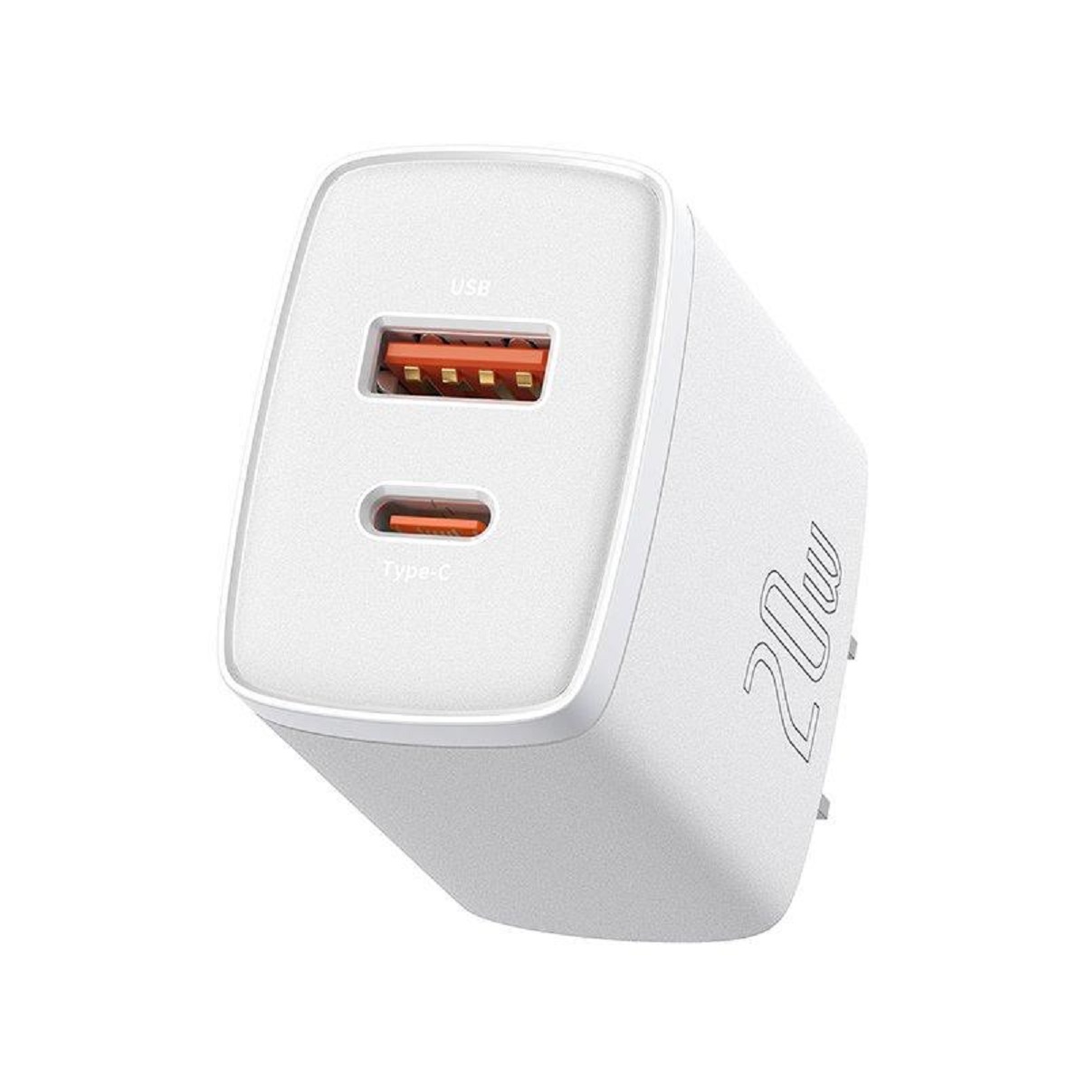 Cốc sạc nhanh Baseus Dual Quick Charger 20W - Hàng chính hãng