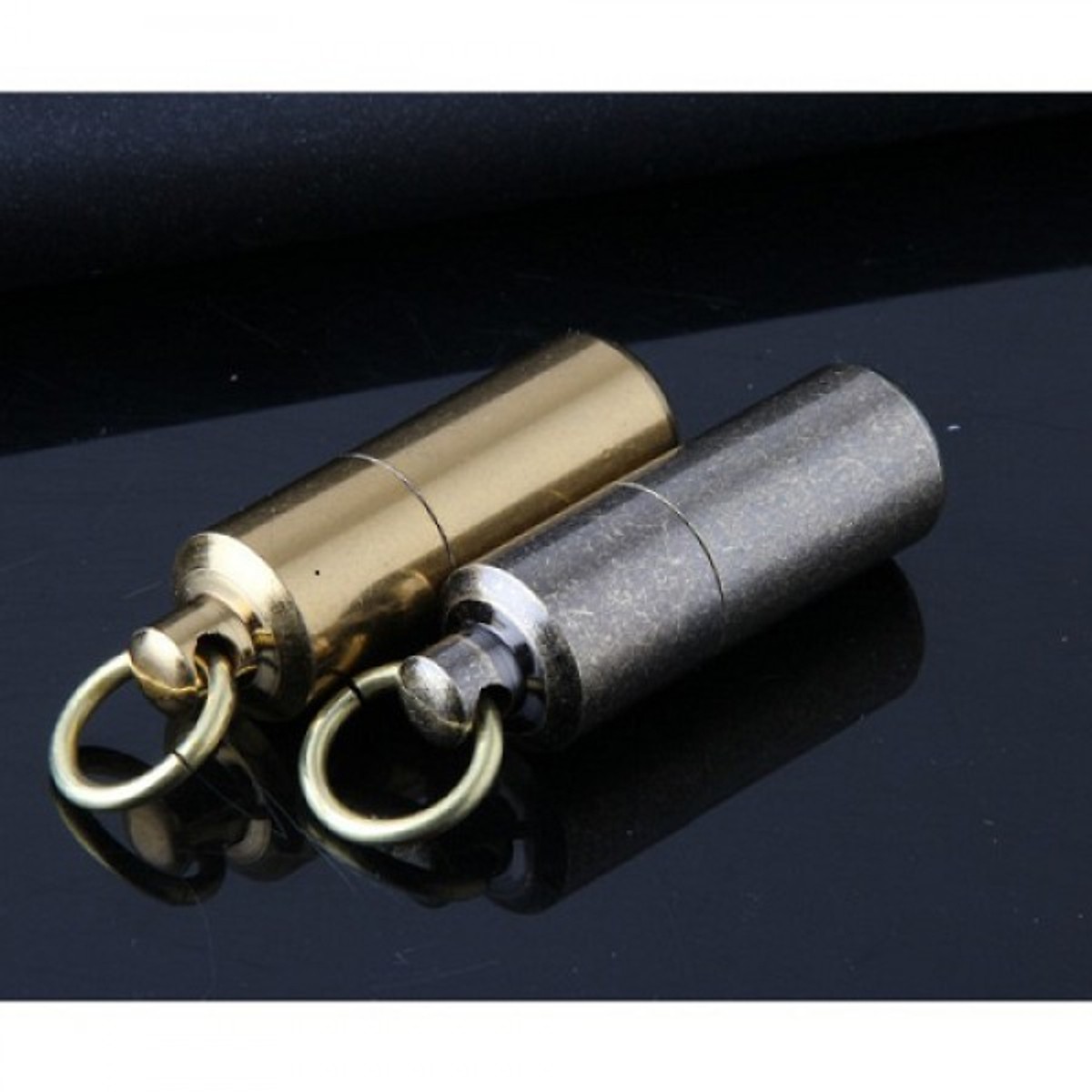 Combo Bật Lửa Hộp Quẹt Xăng Đá Kiêm Móc Khóa HY-625 Nhỏ Gọn + Tặng Bình Xăng Thơm Chuyên Dung Cho Bật Lửa
