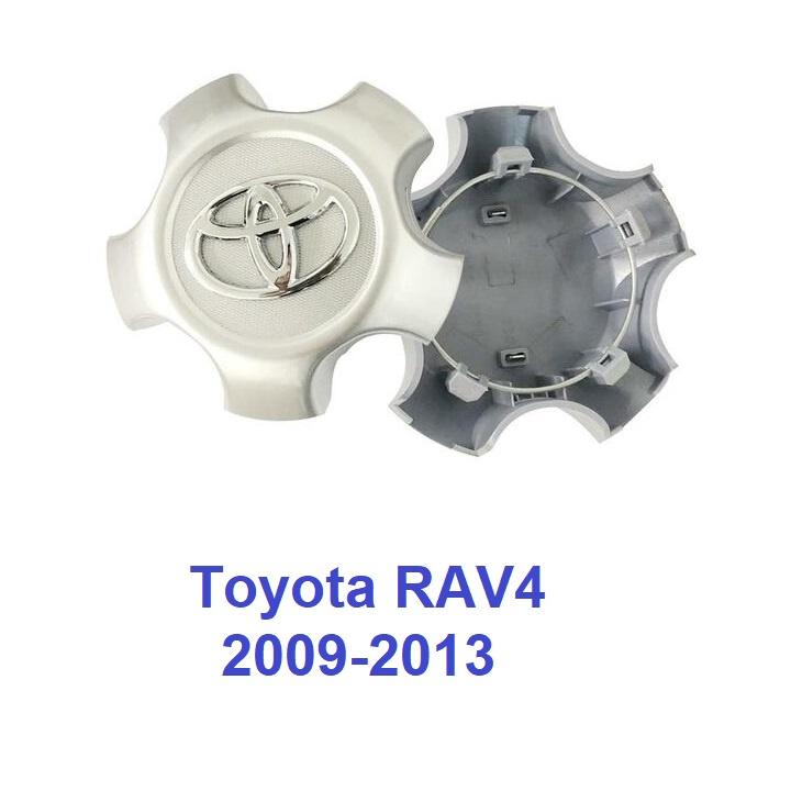 Logo chụp mâm, ốp lazang bánh xe ô tô Toyota RAV4 2009-2013 TY-030