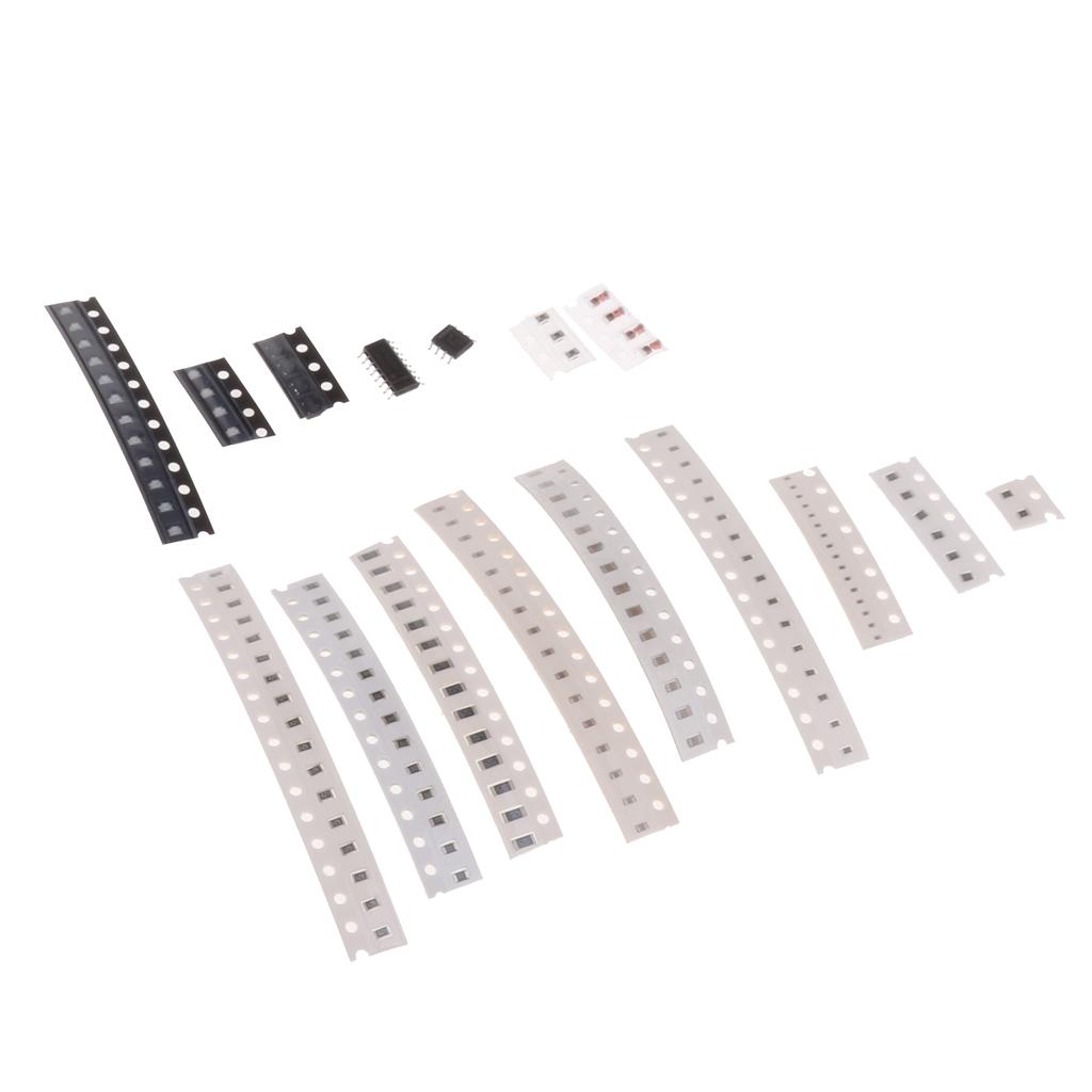 SMD DIY Hàn LED Thành Phần Thực Hành Ban Kỹ Năng Tập/Phần Mô Đun 81X55 Mm