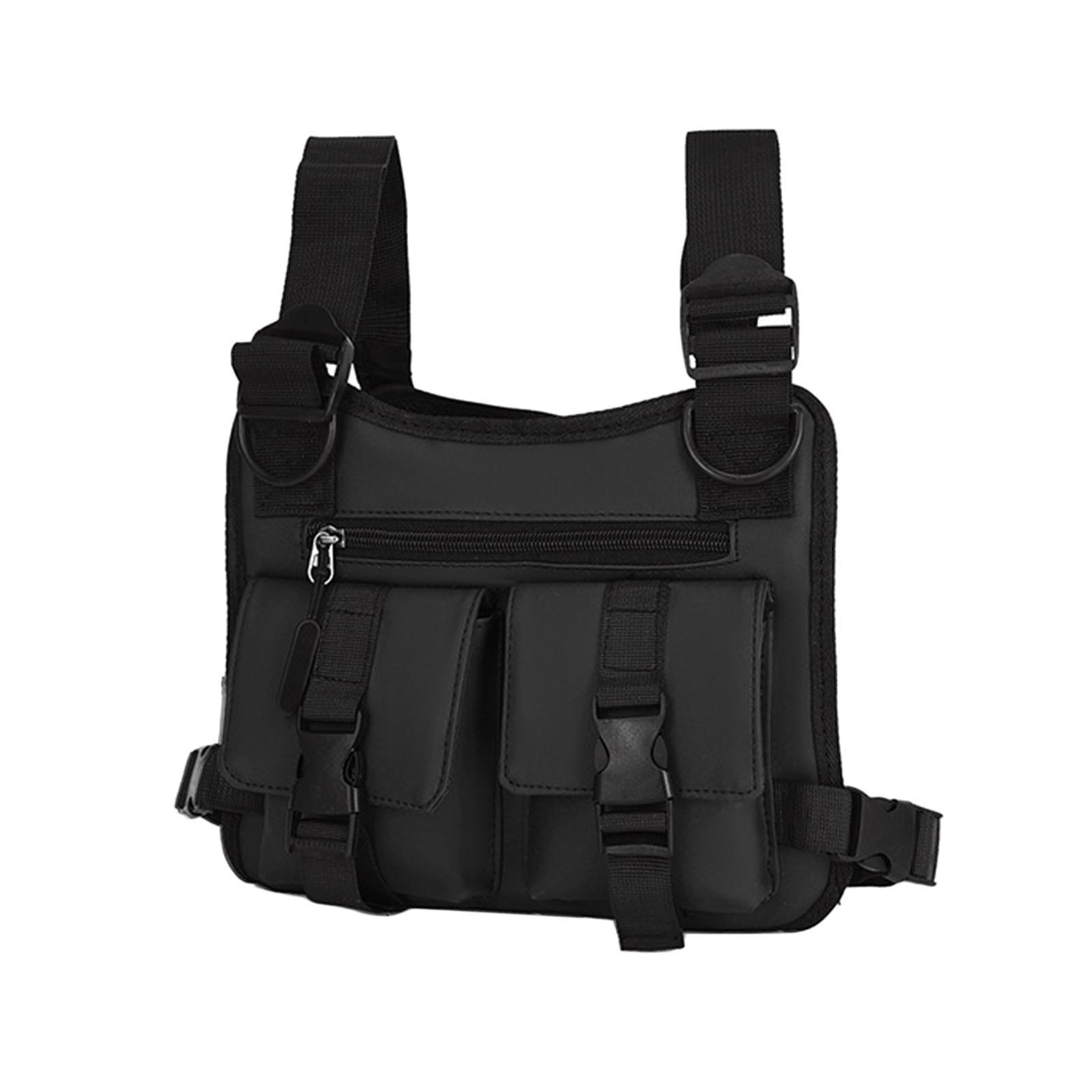 Chest Rig Bag Pouch Light Bags Lightweight Water Resistant for Men Women
