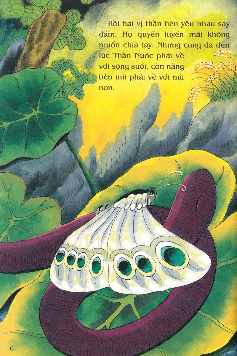 Tranh Truyện Dân Gian Việt Nam: Con Gái Nàng Tiên Núi