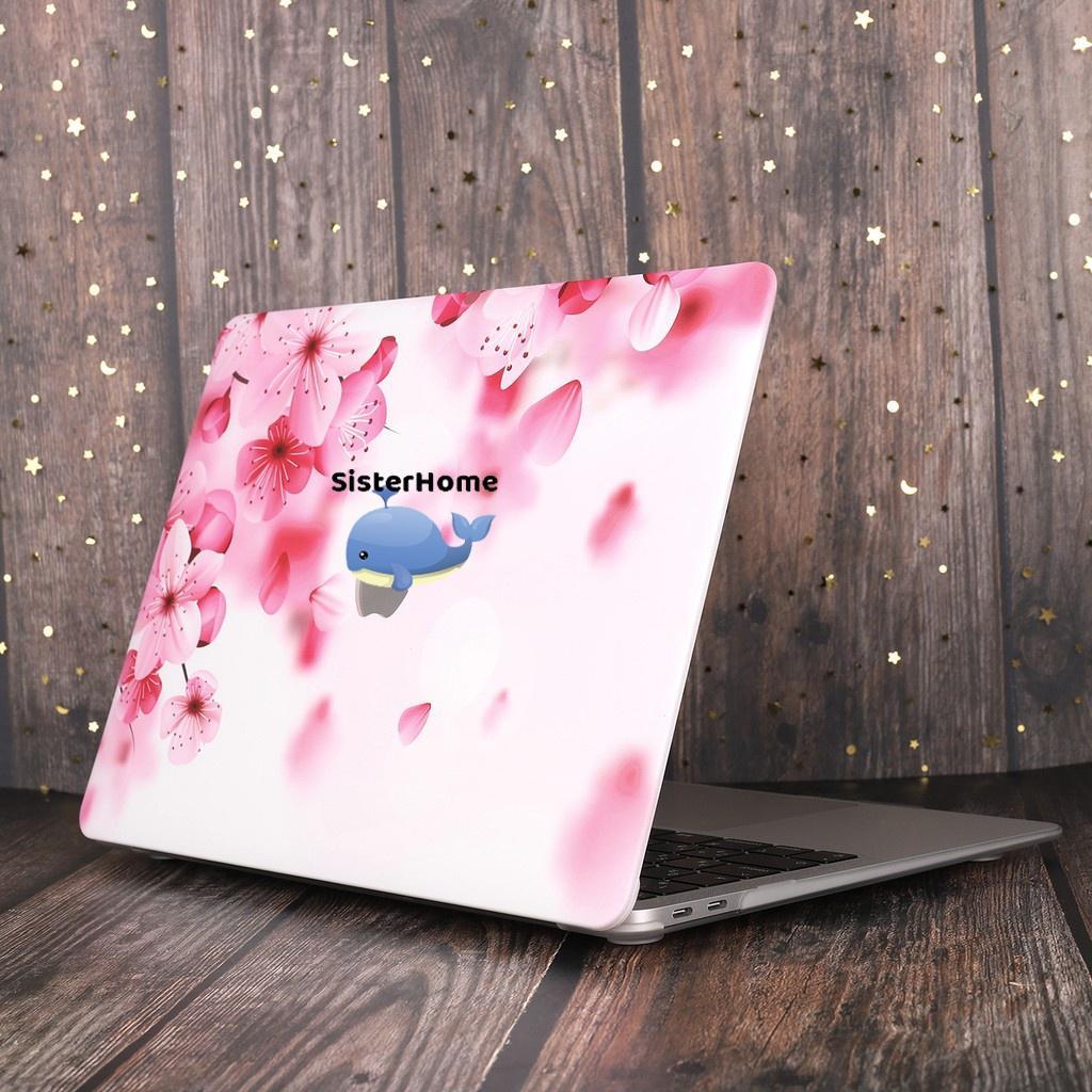 Ốp Điện Thoại in Hình Hoa 5 Trong 1 Cho Macbook Case 2021 2020 2019 M1 Air Pro 13 14 inch A2442 A2251 A2289 A2337 A2338 A1932 A2179 Retina 13 A1502 A1425