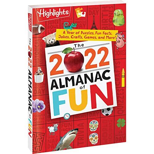 The 2022 Almanac Of Fun: A Year Of Puzzles, Fun Facts, Jokes, Crafts, Games, And More!