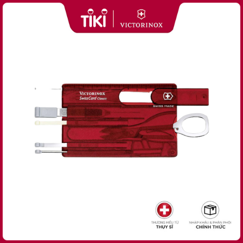 Bộ dụng cụ đa năng VICTORINOX SwissCard Classic (81 mm) – Hãng phân phối chính thức