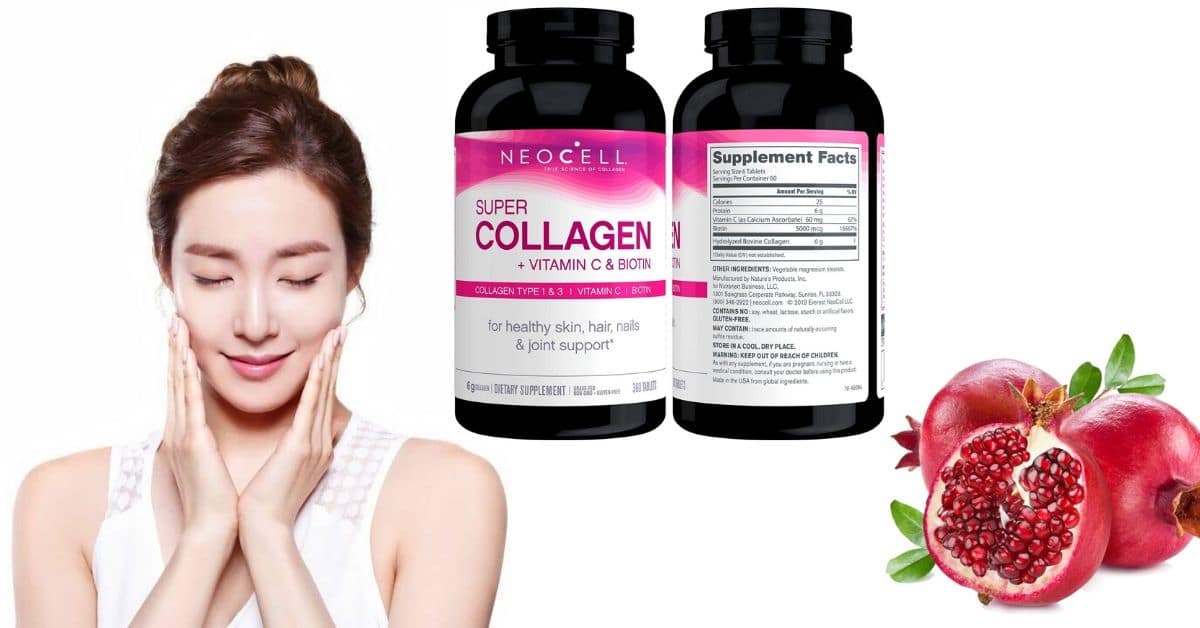 Collagen Neocell Types 1 & 3 Mỹ Hỗ trợ cang da, giảm nhăn da, giúp da, tóc, móng tay và khớp khỏe mạnh từ bên trong ra ngoài - OZ Slim Store