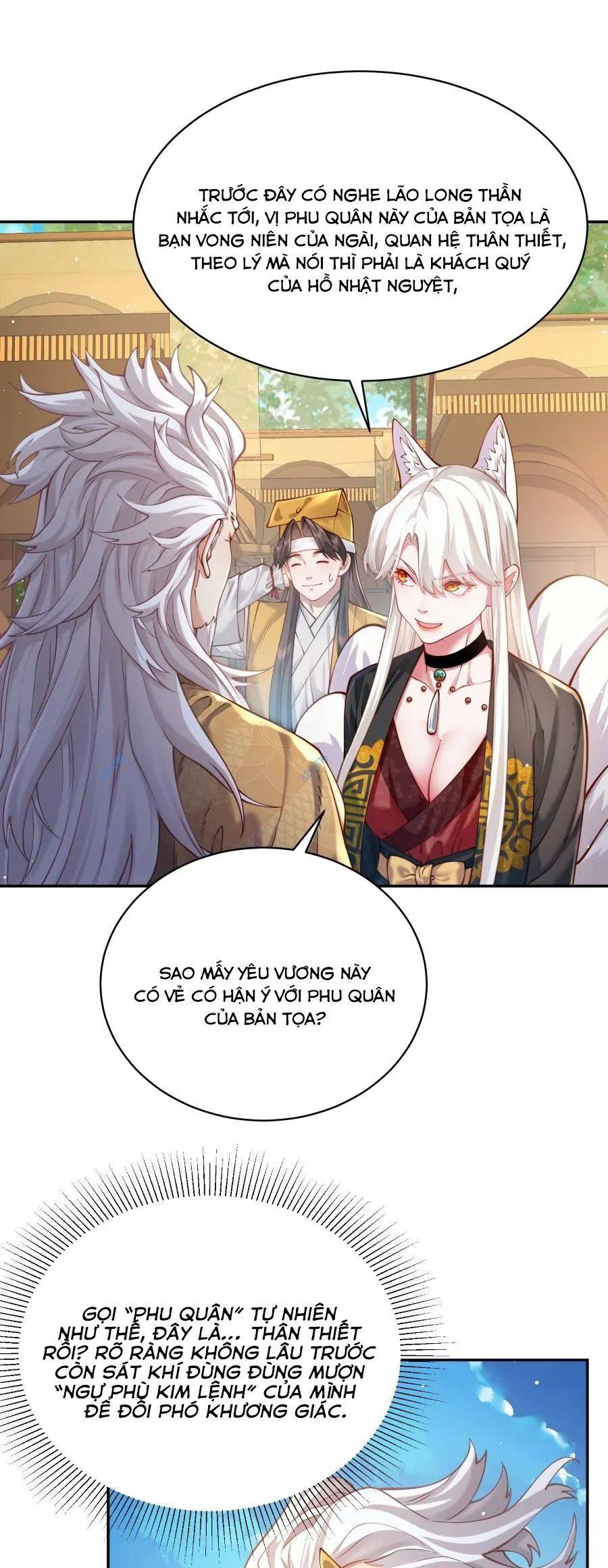 bói toán mà thôi, cửu vĩ yêu đế sao lại thành nương tử ta?! chapter 36 16