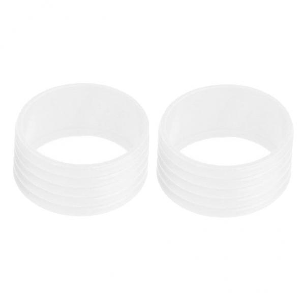 3- 2pcs Silicone Tennis Racket Grip Racquet Handle Loop