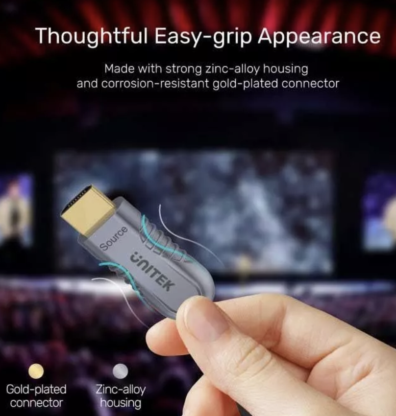 Cáp HDMI 2.1 dài 40M Sợi Quang 8K C11032DGY (Hỗ trợ PS5 4K @ 120Hz) HÀNG CHÍNH HÃNG