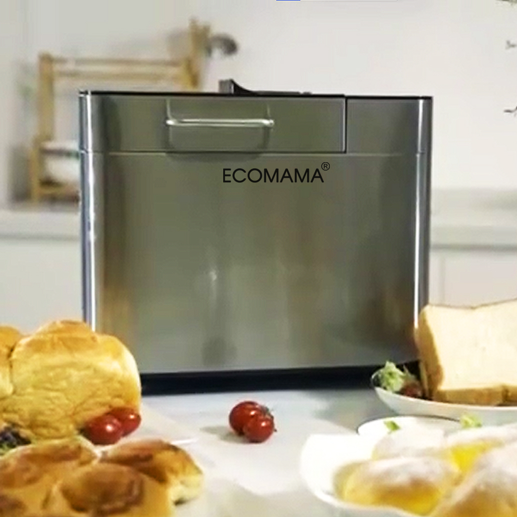 Máy làm bánh mì tự động phiên bản cao cấp ECOMAMA E12 hàng nhập khẩu chính hãng